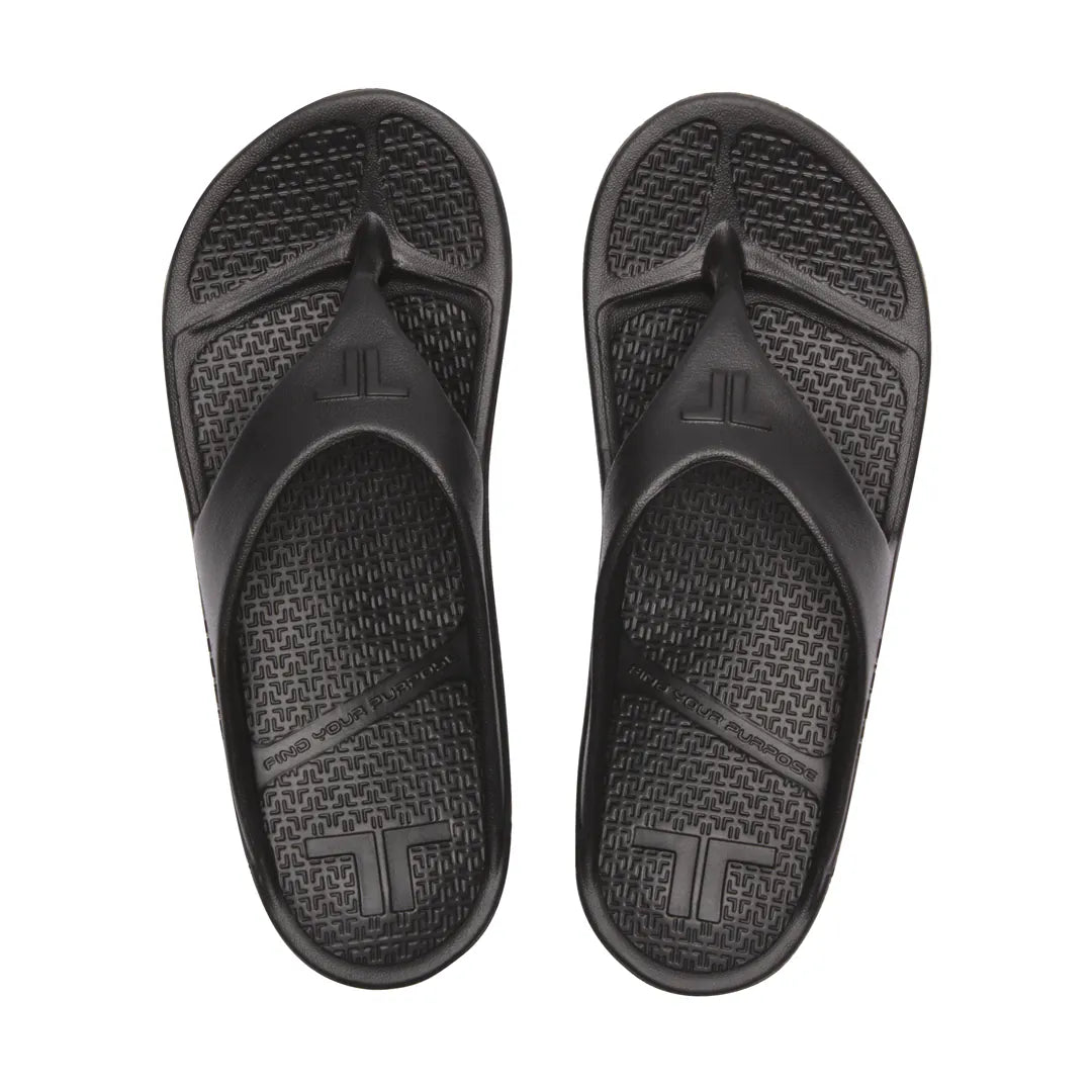 Energy Thongs - Midnight Black