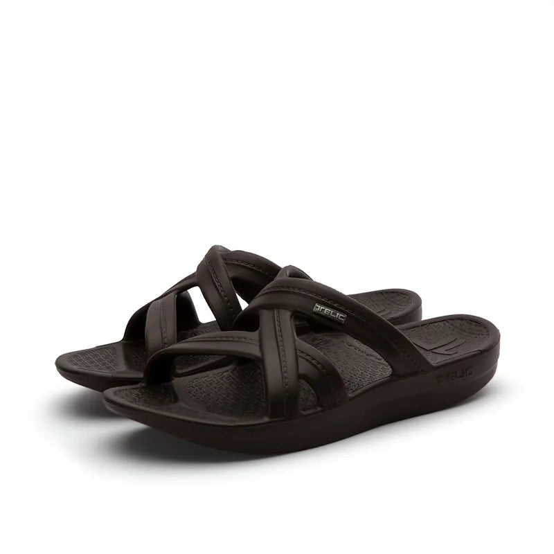 Mallory Arch Support Sandals - Espresso