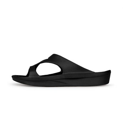 Z Strap Arch Support Sandals - Midnight Black