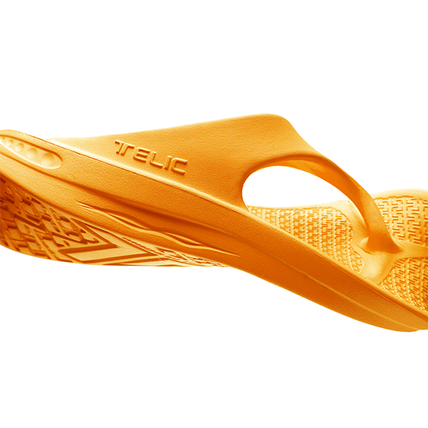 Energy Arch Support Thongs - Sweet Tangerine