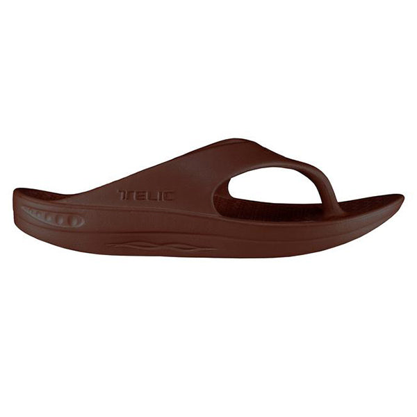 Energy Arch Support Thongs - Espresso Brown